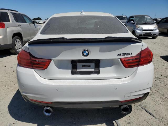 WBA3R5C51FK371301 - 2015 BMW 435 XI WHITE photo 6