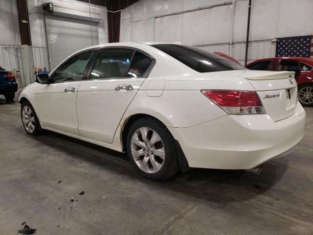 1HGCP36858A029654 - 2008 HONDA ACCORD EXL WHITE photo 2