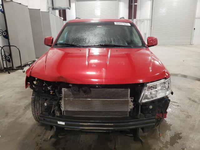 3C4PDDBG3FT755711 - 2015 DODGE JOURNEY SXT RED photo 5