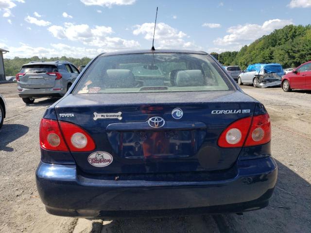 2T1BR30E76C627918 - 2006 TOYOTA COROLLA CE BLUE photo 6