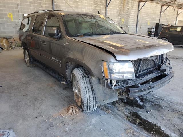 1GNSCJE0XBR290087 - 2011 CHEVROLET SUBURBAN C1500 LT GRAY photo 1