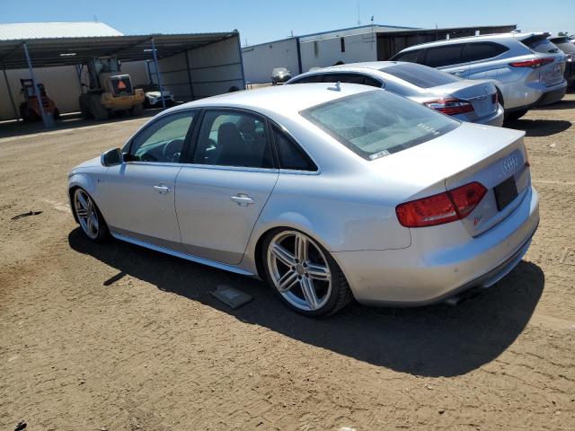 WAUKGAFL3BA009944 - 2011 AUDI S4 PRESTIGE SILVER photo 2