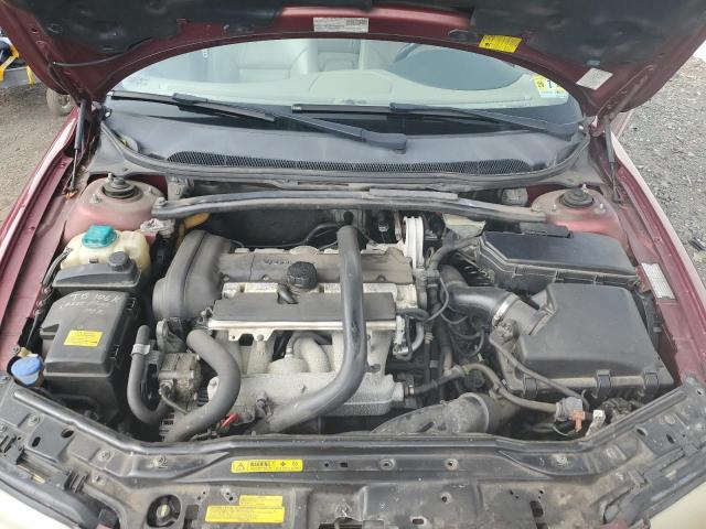 YV1RH592452477554 - 2005 VOLVO S60 2.5T BURGUNDY photo 11