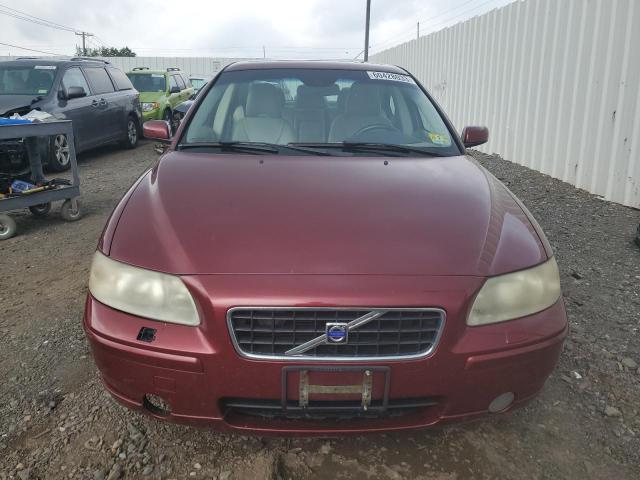 YV1RH592452477554 - 2005 VOLVO S60 2.5T BURGUNDY photo 5