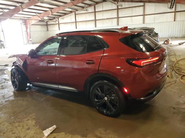 LRBAZLR41MD101692 - 2021 BUICK ENVISION PREFERRED ბურგუნდია ფოტო 2