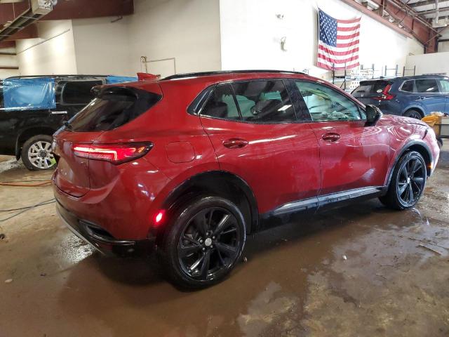 LRBAZLR41MD101692 - 2021 BUICK ENVISION PREFERRED ბურგუნდია ფოტო 3