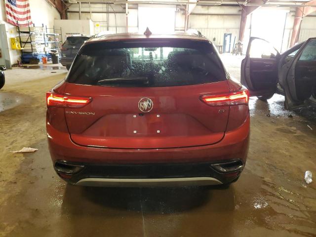 LRBAZLR41MD101692 - 2021 BUICK ENVISION PREFERRED ბურგუნდია ფოტო 6