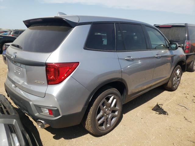 5FNYF8H58NB030825 - 2022 HONDA PASSPORT EXL فضي صورة 3
