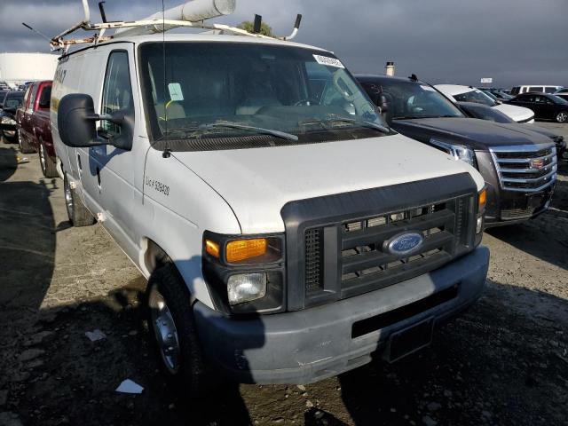 1FTNE1EW1CDB29209 - 2012 FORD E-SERIES C E150 VAN WHITE photo 1