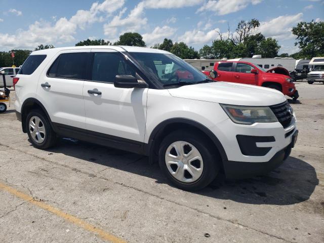 1FM5K8AR4HGC14581 - 2017 FORD EXPLORER POLICE INTERCEPTOR WHITE photo 4