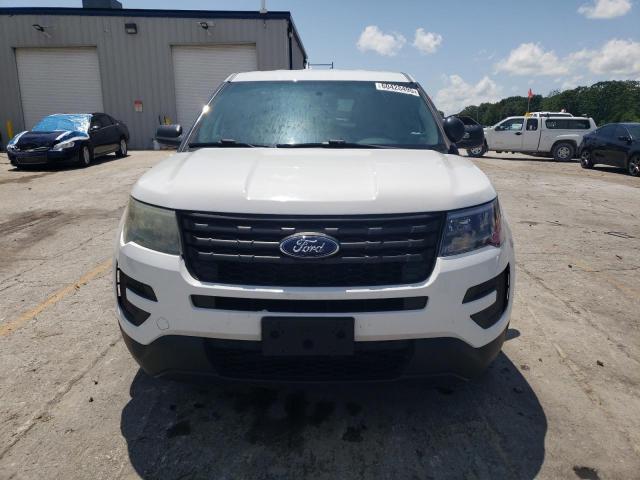 1FM5K8AR4HGC14581 - 2017 FORD EXPLORER POLICE INTERCEPTOR WHITE photo 5