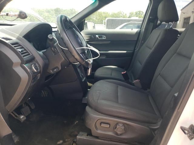 1FM5K8AR4HGC14581 - 2017 FORD EXPLORER POLICE INTERCEPTOR WHITE photo 7
