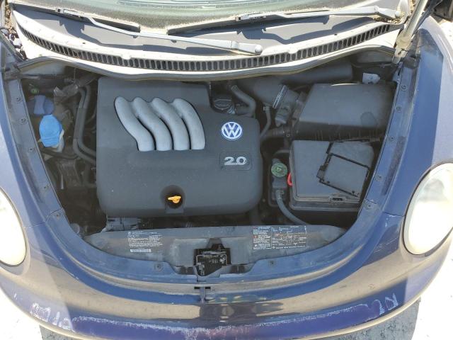 3VWCK21C53M413431 - 2003 VOLKSWAGEN NEW BEETLE GLS BLUE photo 11