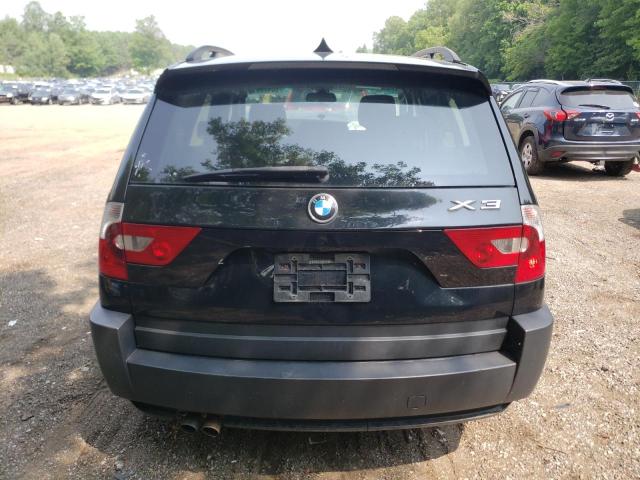 WBXPA73466WC53001 - 2006 BMW X3 2.5I BLACK photo 6