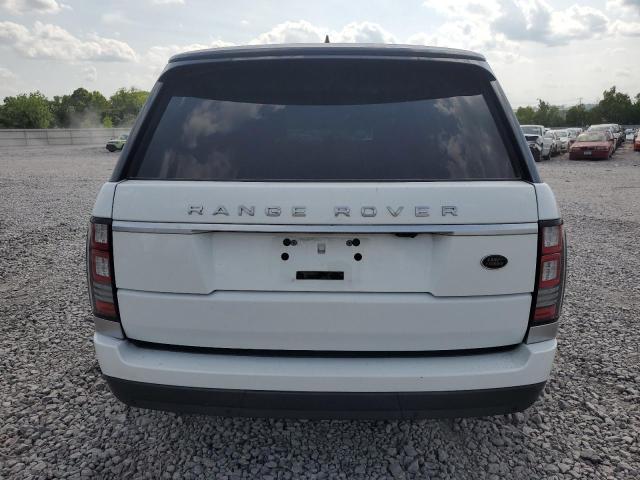 SALGR2FVXHA359258 - 2017 LAND ROVER RANGE ROVE WHITE photo 6