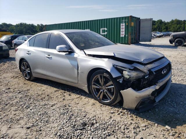 JN1EV7AP4KM541692 - 2019 INFINITI Q50 LUXE SILVER photo 4