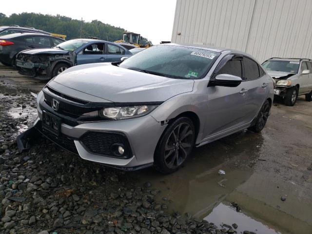 SHHFK7H4XJU415512 - 2018 HONDA CIVIC SPORT GRAY photo 1