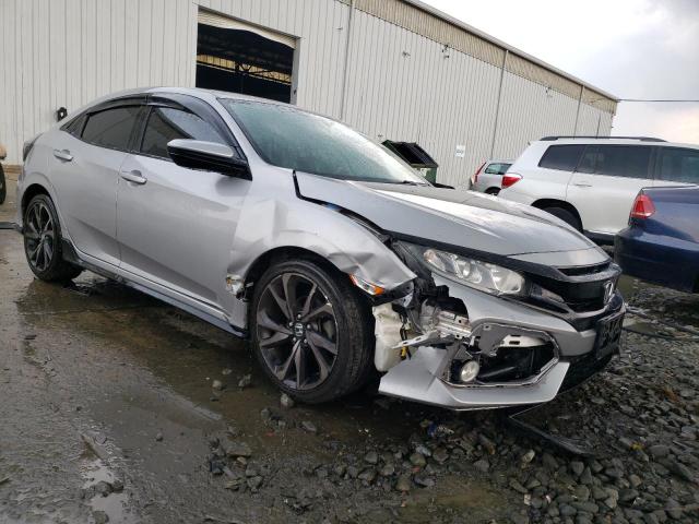 SHHFK7H4XJU415512 - 2018 HONDA CIVIC SPORT GRAY photo 4