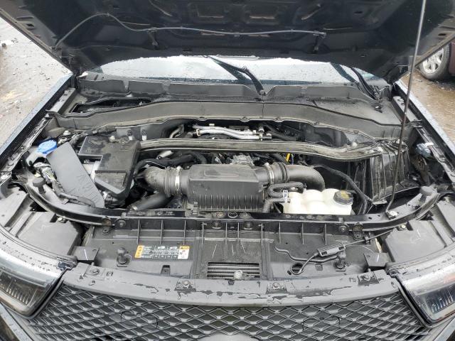 1FM5K8AC0RGA27562 - 2024 FORD EXPLORER POLICE INTERCEPTOR BLACK photo 12
