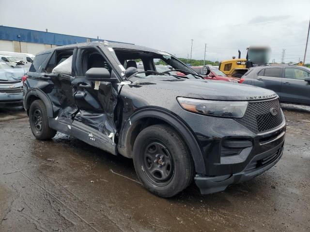 1FM5K8AC0RGA27562 - 2024 FORD EXPLORER POLICE INTERCEPTOR BLACK photo 4