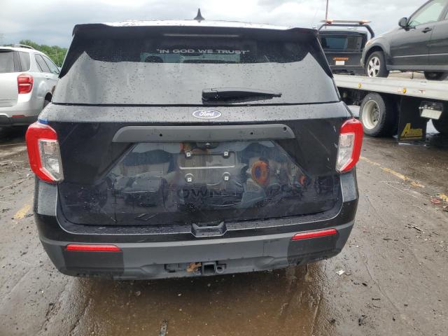 1FM5K8AC0RGA27562 - 2024 FORD EXPLORER POLICE INTERCEPTOR BLACK photo 6