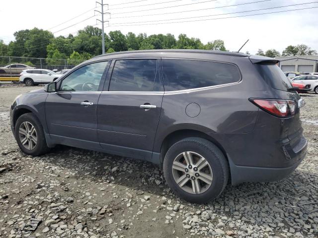 1GNKRHKD1FJ147726 - 2015 CHEVROLET TRAVERSE LT GRAY photo 2