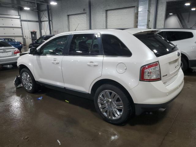 2FMDK4KC5ABA09265 - 2010 FORD EDGE LIMITED WHITE photo 2