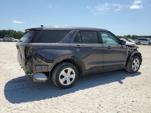 1FM5K8AB3LGA19924 - 2020 FORD EXPLORER POLICE INTERCEPTOR 灰色 照片 3