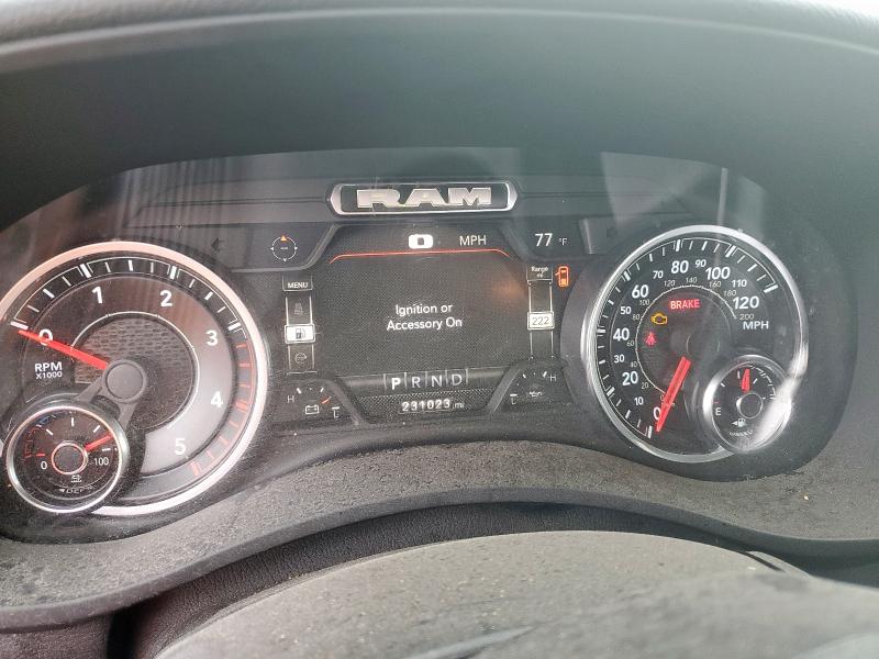 3C6UR5DL2NG382017 - 2022 RAM 2500 BIG HORN/LONE STAR GRAY photo 9