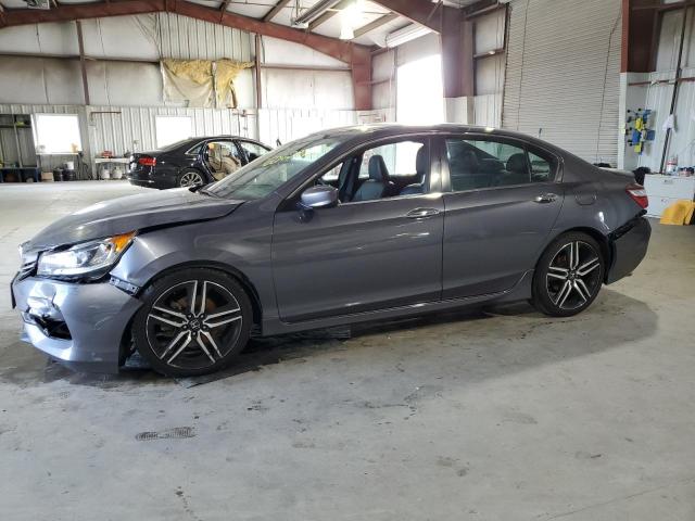 1HGCR2F17HA137667 - 2017 HONDA ACCORD SPORT SPECIAL EDITION GRAY photo 1