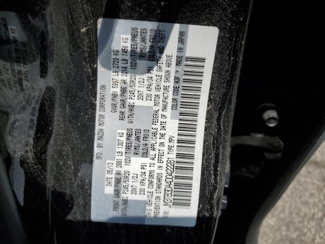 JM3TB3DA4D0422281 - 2013 MAZDA CX-9 GRAND TOURING BLACK photo 13