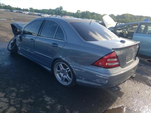 WDBRF76J95F632142 - 2005 MERCEDES-BENZ C 55 AMG GRAY photo 2