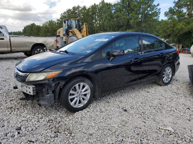 2HGFB2F90CH545042 - 2012 HONDA CIVIC EXL 黑色 照片 1