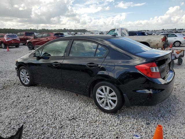 2HGFB2F90CH545042 - 2012 HONDA CIVIC EXL 黑色 照片 2