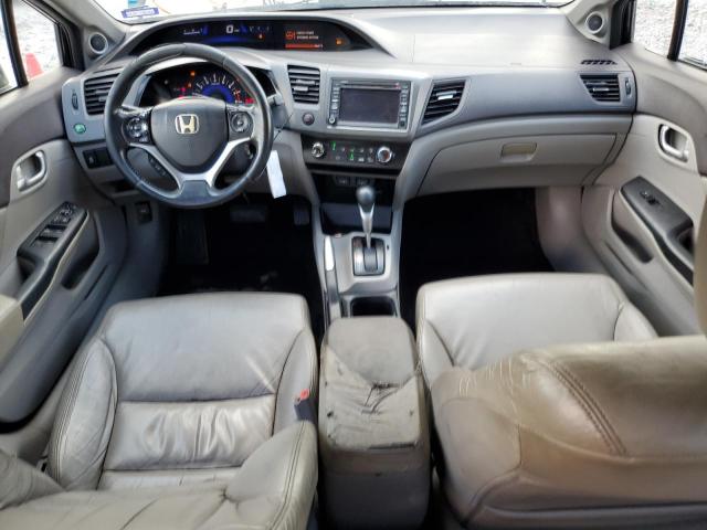 2HGFB2F90CH545042 - 2012 HONDA CIVIC EXL 黑色 照片 8
