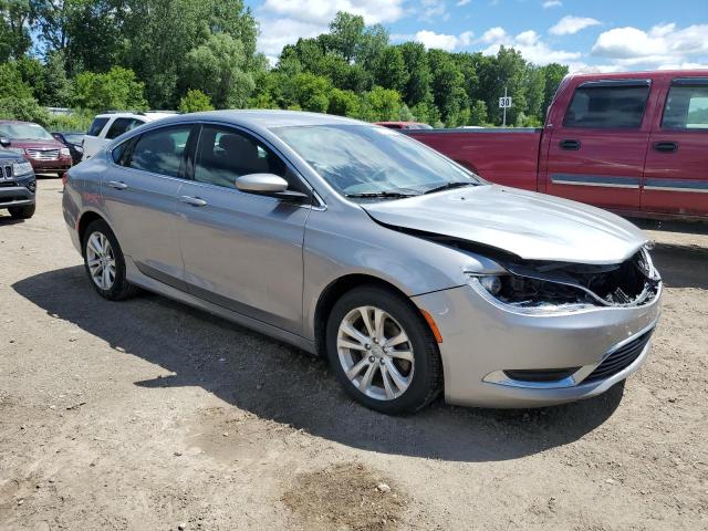 1C3CCCAB1FN571647 - 2015 CHRYSLER 200 LIMITED SILVER photo 4