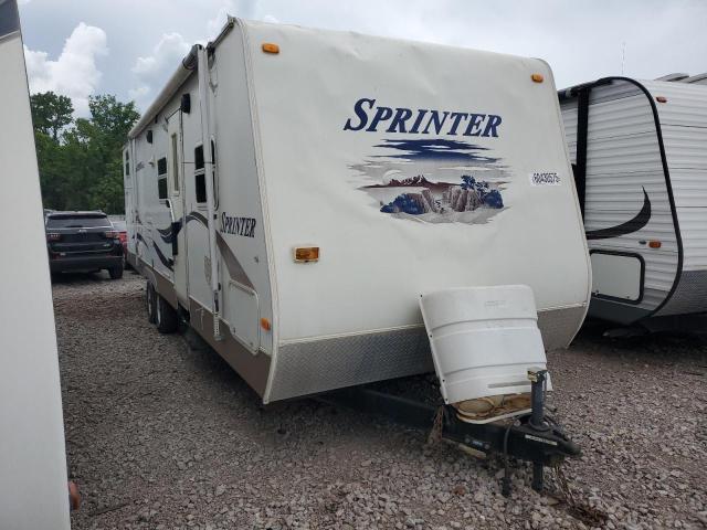 4YDT2992281530800 - 2008 KEYSTONE SPRINTER WHITE photo 1