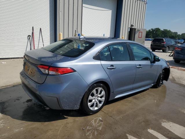 5YFEPMAE9NP328744 - 2022 TOYOTA COROLLA LE 蓝色 照片 3