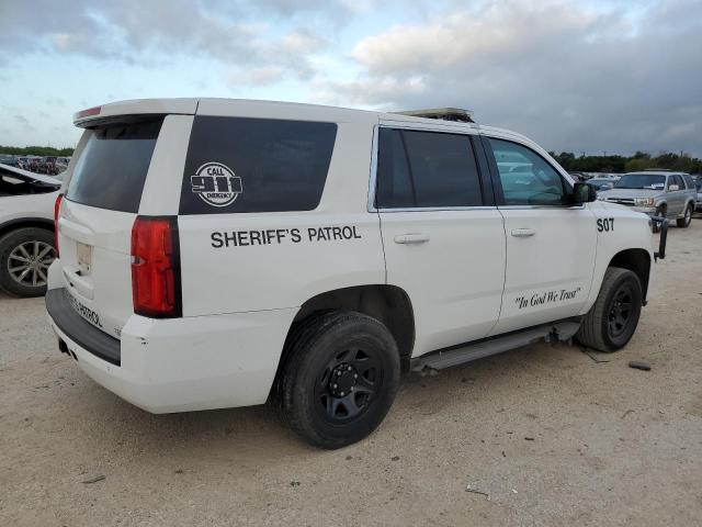 1GNLCDEC0GR250110 - 2016 CHEVROLET TAHOE POLICE WHITE photo 3