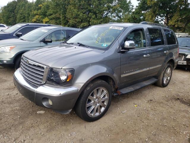 1A8HW58227F515554 - 2012 CHRYSLER ASPEN LIMITED GRAY photo 2