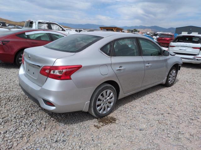 3N1AB7APXKY404566 - 2019 NISSAN SENTRA S SILVER photo 3