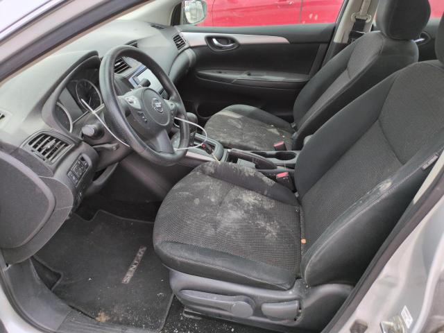 3N1AB7APXKY404566 - 2019 NISSAN SENTRA S SILVER photo 7