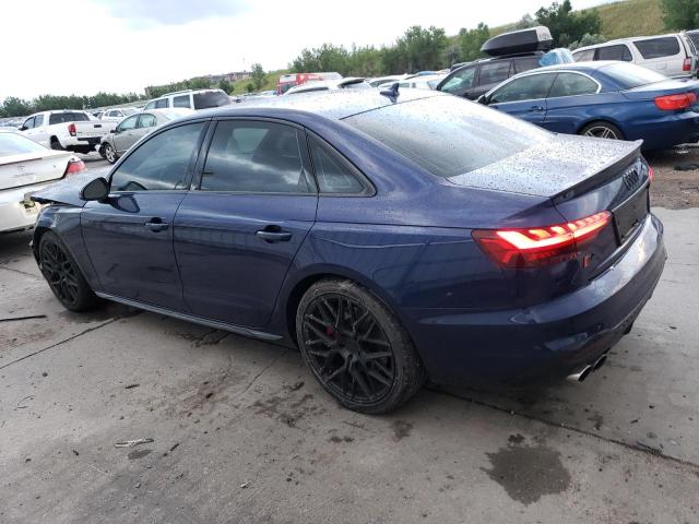 WAUB4AF44LA022558 - 2020 AUDI S4 PREMIUM PLUS BLUE photo 2