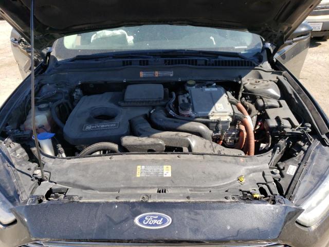 3FA6P0LU7FR185652 - 2015 FORD FUSION SE HYBRID BLACK photo 11