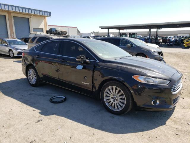 3FA6P0LU7FR185652 - 2015 FORD FUSION SE HYBRID BLACK photo 4