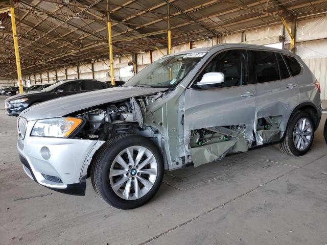 5UXWX9C55E0D17556 - 2014 BMW X3 XDRIVE28I SILVER photo 1