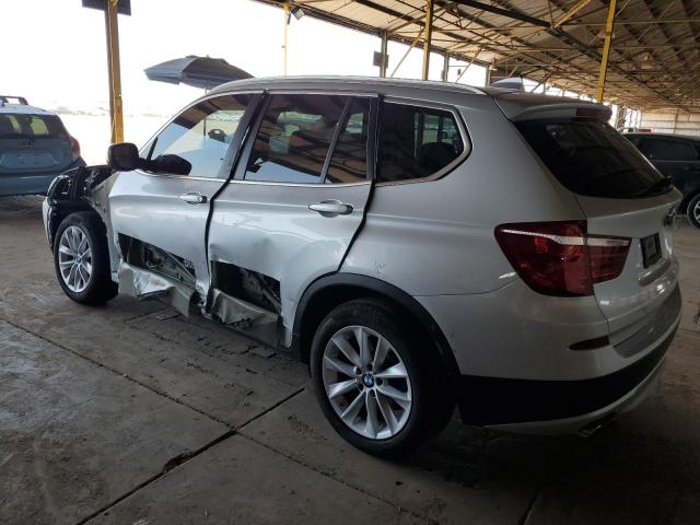 5UXWX9C55E0D17556 - 2014 BMW X3 XDRIVE28I SILVER photo 2