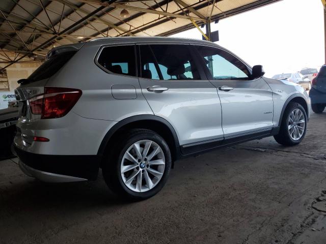 5UXWX9C55E0D17556 - 2014 BMW X3 XDRIVE28I SILVER photo 3