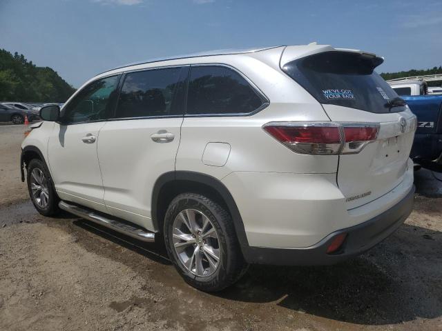 5TDKKRFH0FS109164 - 2015 TOYOTA HIGHLANDER XLE 白色 照片 2