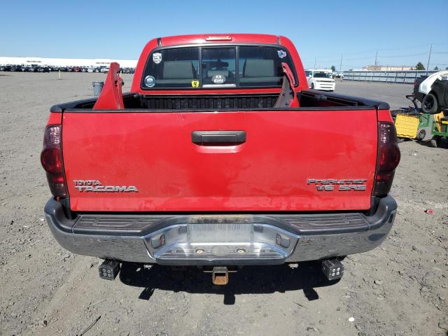 5TEJU62N57Z328738 - 2007 TOYOTA TACOMA DOUBLE CAB PRERUNNER RED photo 6